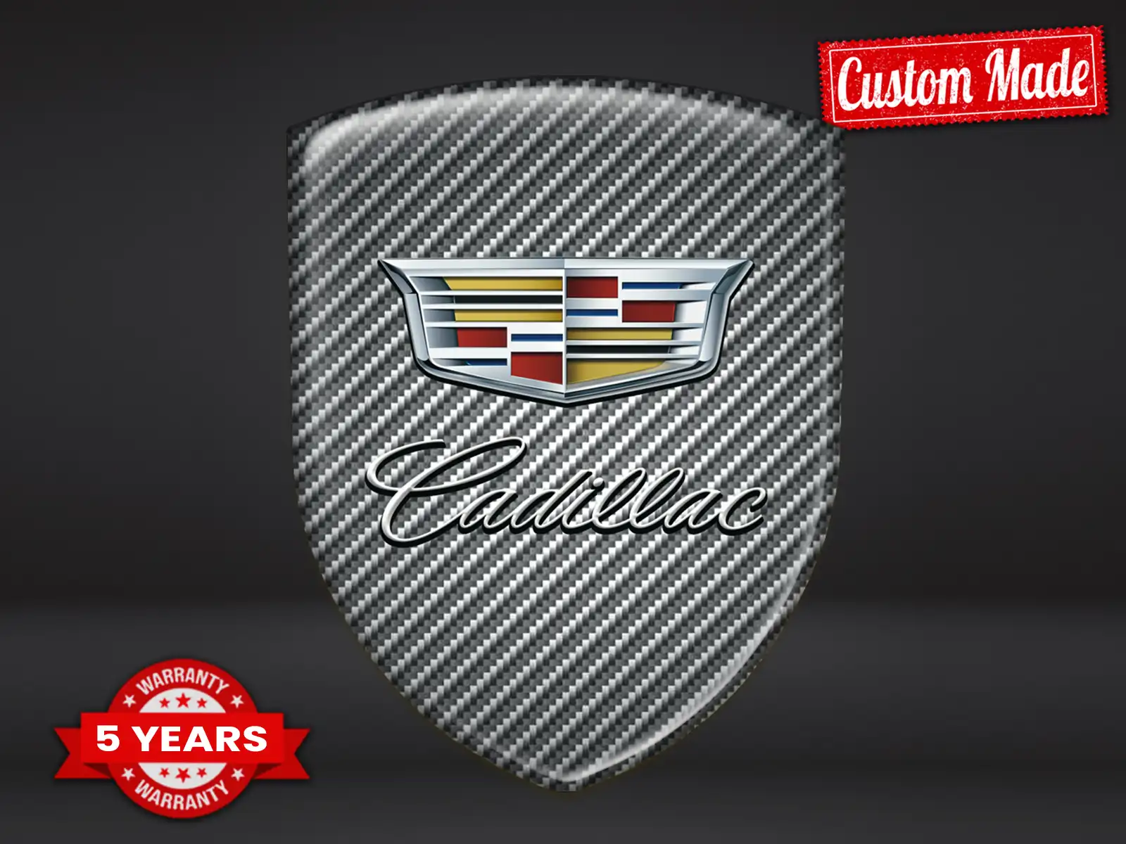 Cadillac Fensteraufkleber Racing Universal Hochwertig Trucks